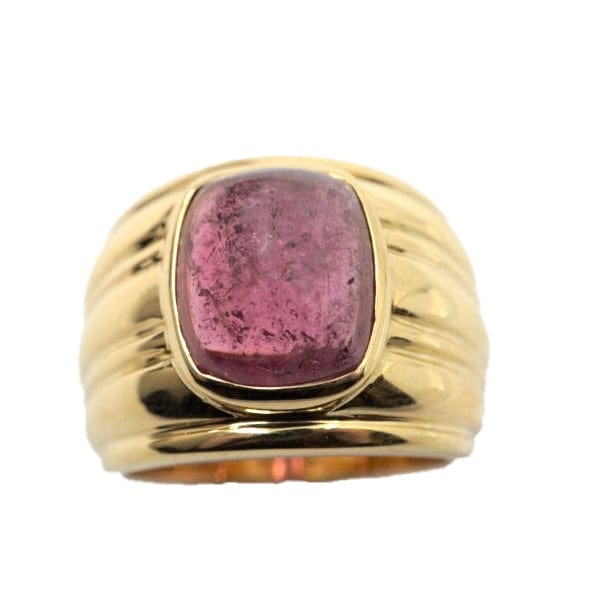 Ring Boucheron with a Pink Tourmaline - . Görsel
