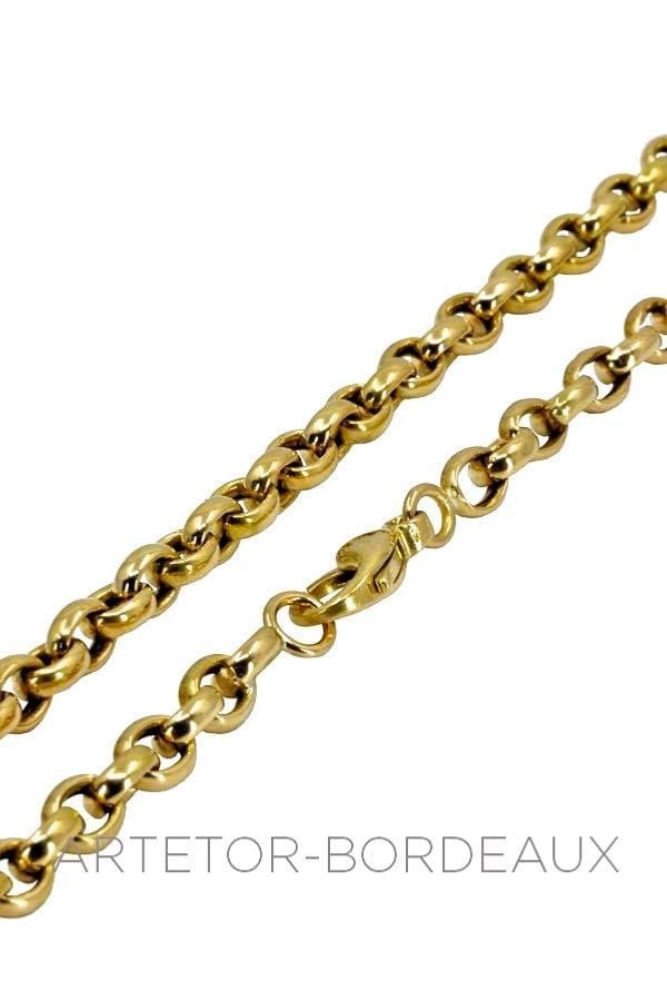 Oval belcher chain - . Görsel