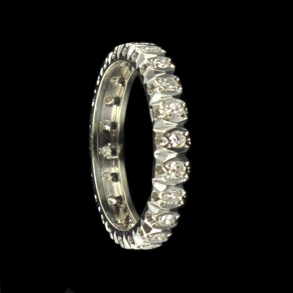 0.65 carat diamond wedding ring - . Görsel