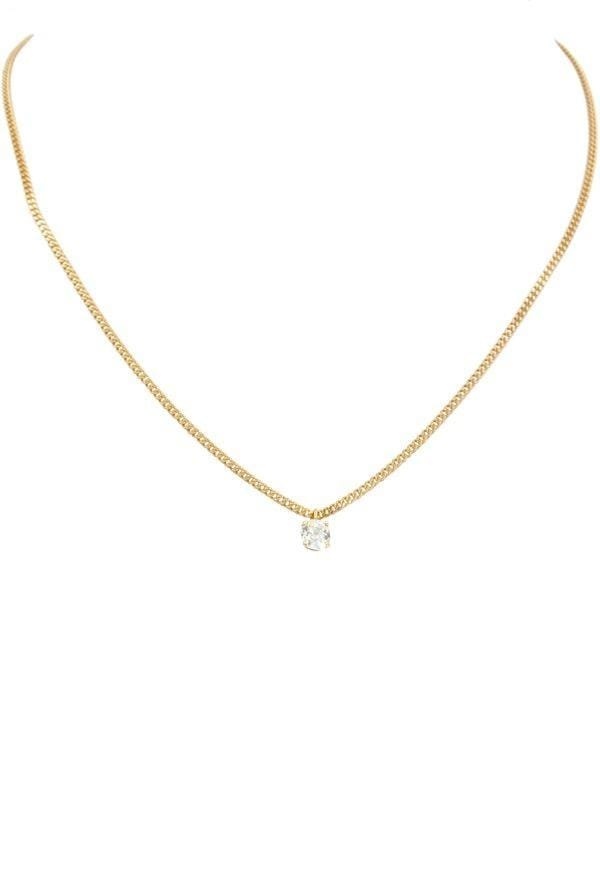 Prisoner diamond necklace - . Görsel