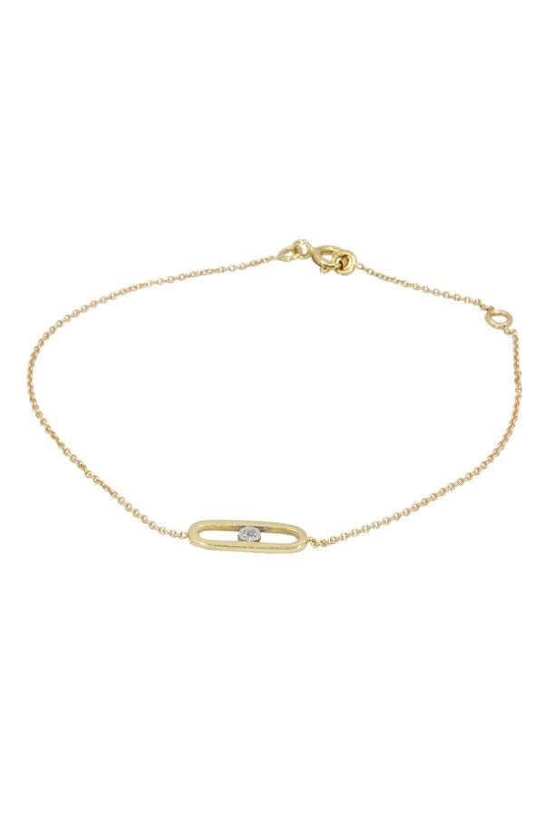 Modern diamond bracelet - . Görsel